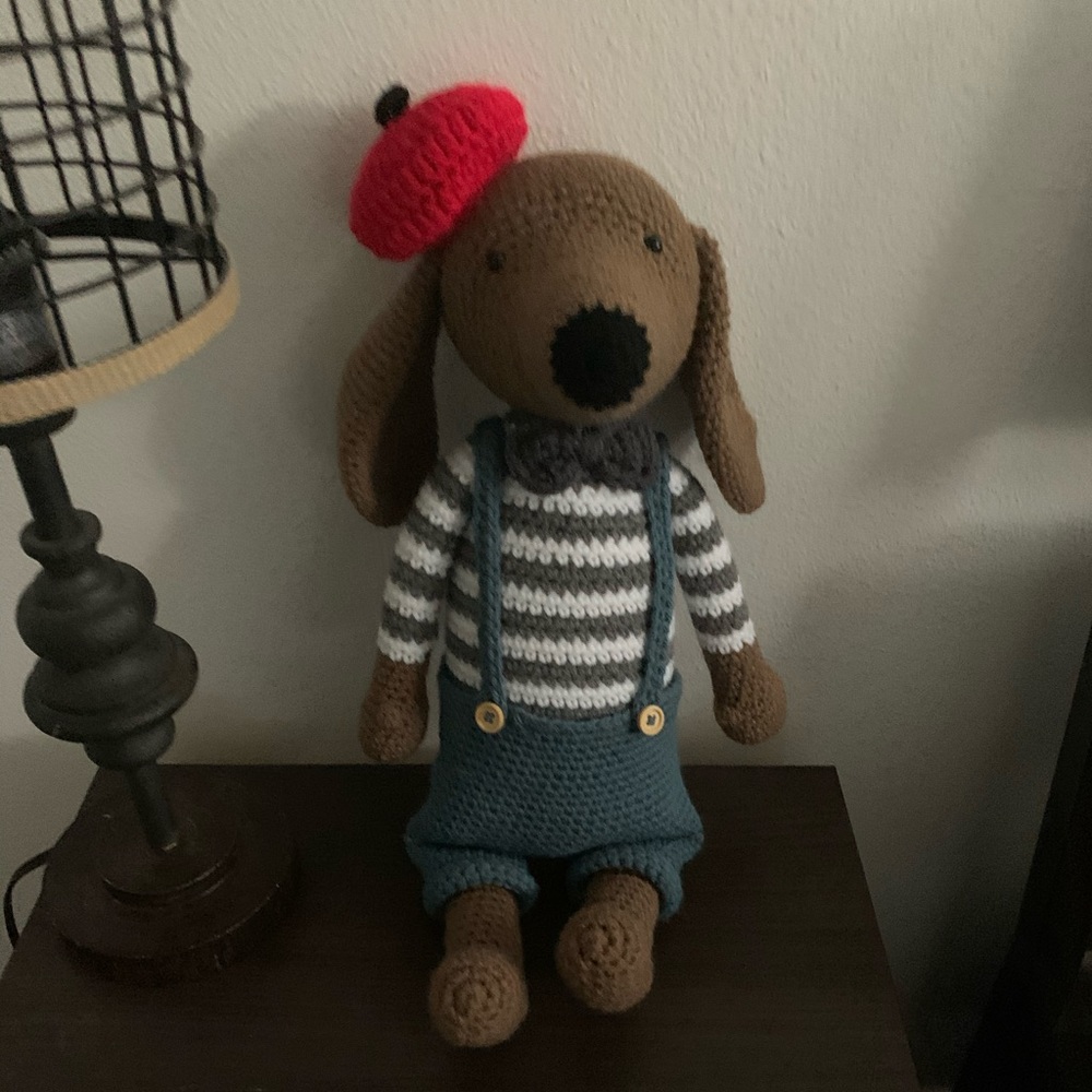 Handmade baby’s toy 🐶